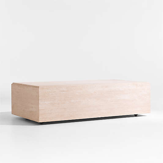 The Parker Stone 54" Outdoor Coffee Table by Jake Arnold