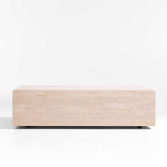 The Parker Stone 54" Outdoor Coffee Table by Jake Arnold