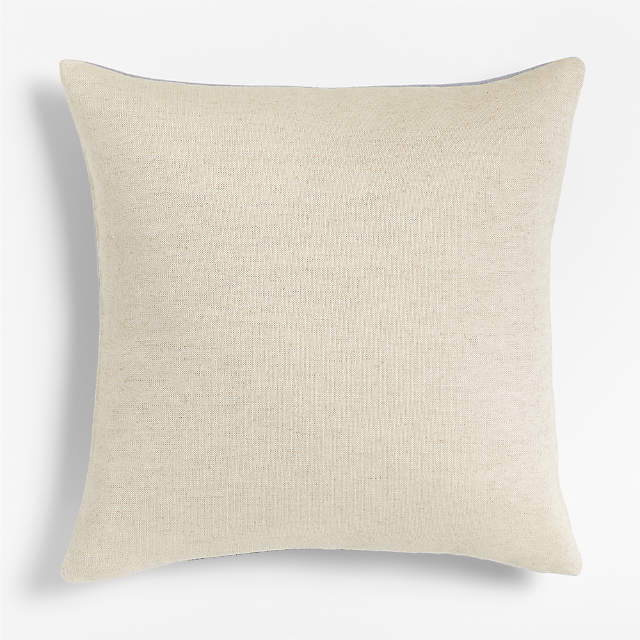 Poly and Bark Dobla Throw Pillow (Set of 2) - Cognac Tan/Linen White