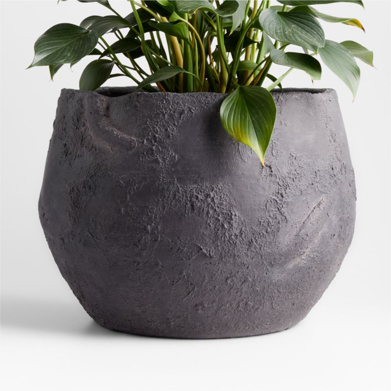 Rue Handmade Round Ceramic Planter by Jake Arnold