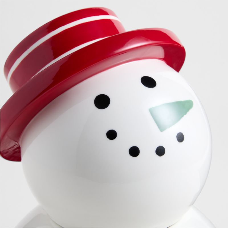 Joan Anderson Cookie Jar Snowman + Reviews | Crate & Barrel Canada