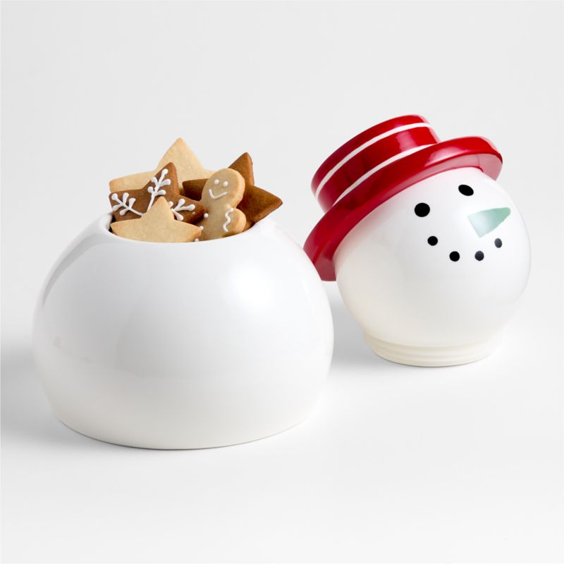 Joan Anderson Cookie Jar Snowman - image 3 of 4