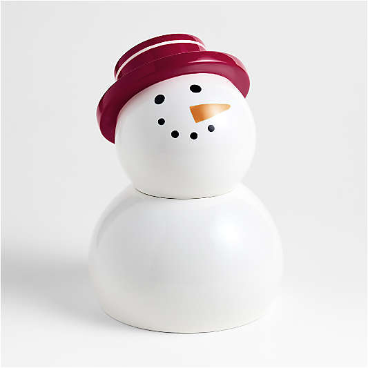 Joan Anderson Cookie Jar Snowman