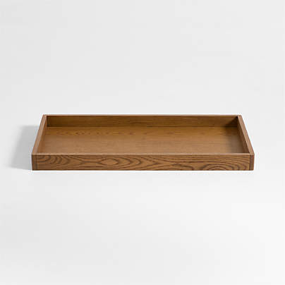 Thurloe Oak Wood Baby Changing Table Topper by Jake Arnold
