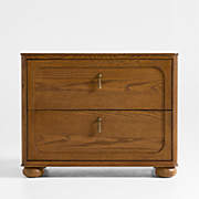 Thurlow Oak Wood Kids 3-Drawer Dresser by Jake Arnold
