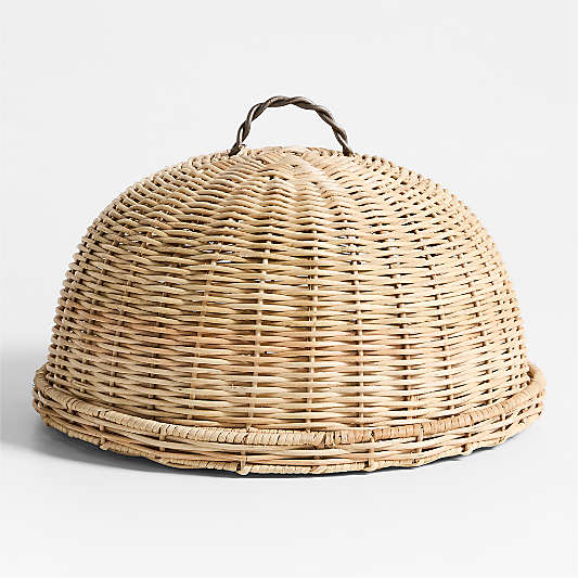 Wicker Serving Tray with Lid By Jake Arnold