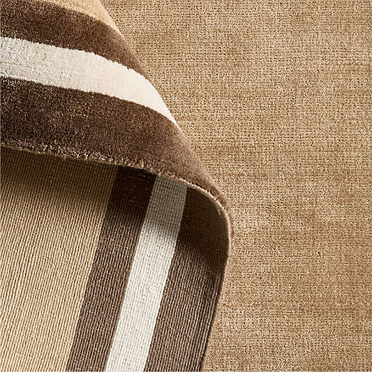 Aerion Performance Handwoven Sierra Tan Area Rug by Jeremiah Brent