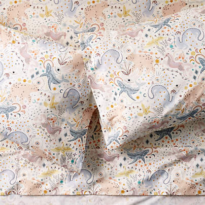 Arline 100% Organic Cotton Kids Full Sheet Set by Jeremiah Brent