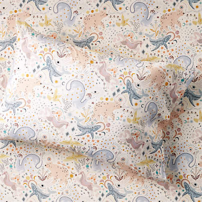 Arline Organic Cotton Kids Pillowcase by Jeremiah Brent