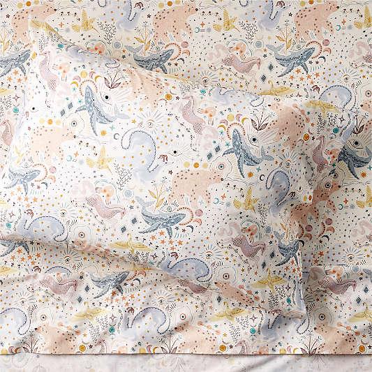 Arline 100% Organic Cotton Kids Twin Sheet Set by Jeremiah Brent