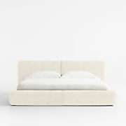 Curios Cocoa Upholstered King Bed by Jeremiah Brent