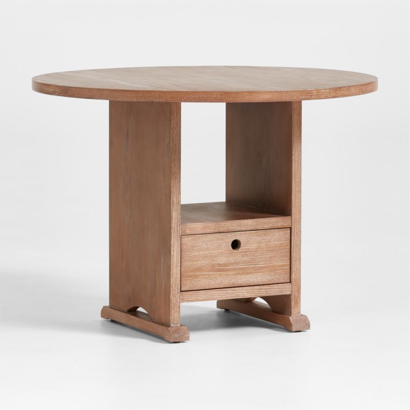 Discovery Hazelnut Kids Brown Play Table with Storage by Jeremiah Brent - image 6 of 11