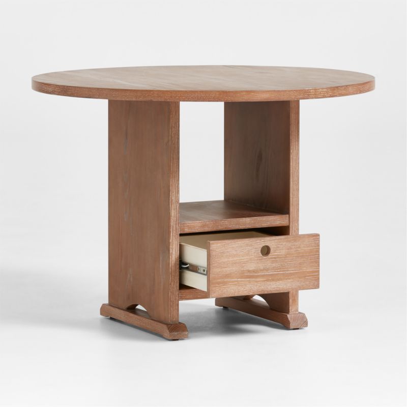 Discovery Hazelnut Kids Brown Play Table with Storage by Jeremiah Brent - image 7 of 11