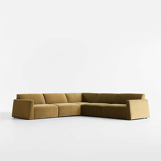 Eero Modular 5-Piece L-Shaped Sectional Sofa by Jeremiah Brent