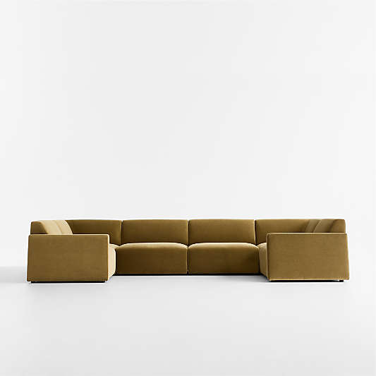 Eero Modular 6-Piece U-Shaped Sectional Sofa by Jeremiah Brent
