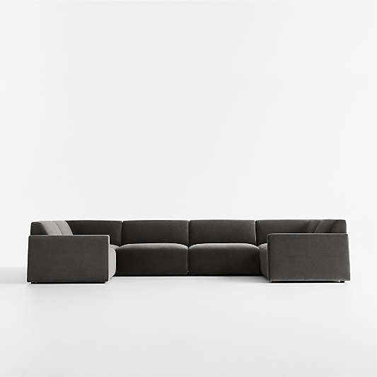 Eero Modular 6-Piece U-Shaped Sectional Sofa by Jeremiah Brent