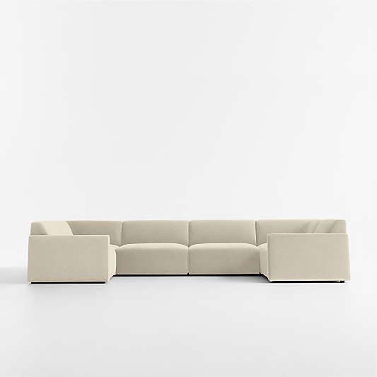 Eero Modular 6-Piece U-Shaped Sectional Sofa by Jeremiah Brent