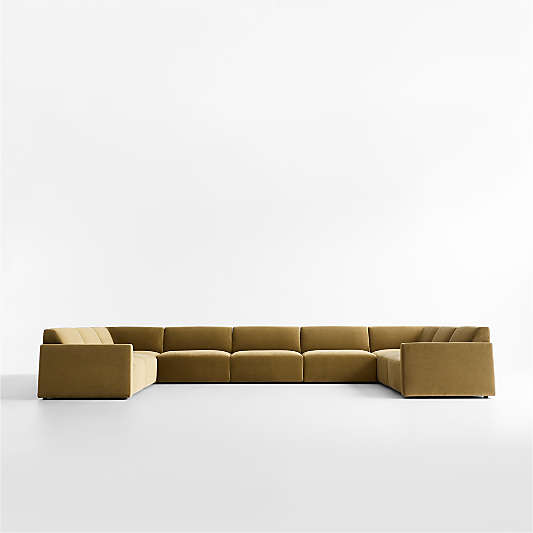 Eero Modular 9-Piece U-Shaped Sectional Sofa by Jeremiah Brent
