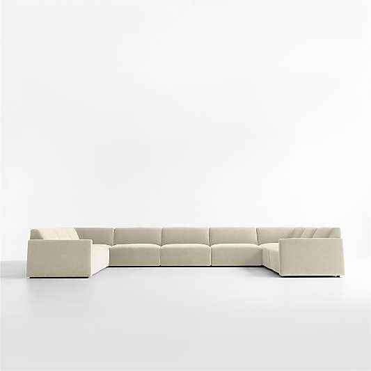 Eero Modular 9-Piece U-Shaped Sectional Sofa by Jeremiah Brent