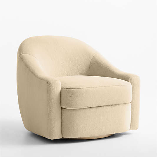 Elys Swivel Chair by Jeremiah Brent