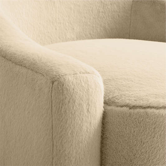Elys Swivel Chair by Jeremiah Brent