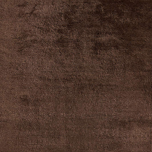 Fenwick Wool Deep Brown Handknotted Area Rug 9'x12' by Jeremiah Brent
