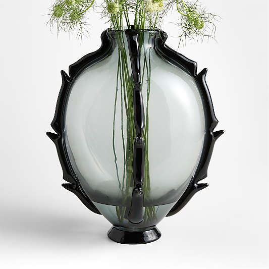 Gilded Blown Glass Vase 15 by Jeremiah Brent