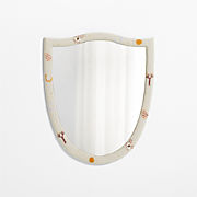 Gwen Embroidered Square Kids Throw Pillow by Jeremiah Brent