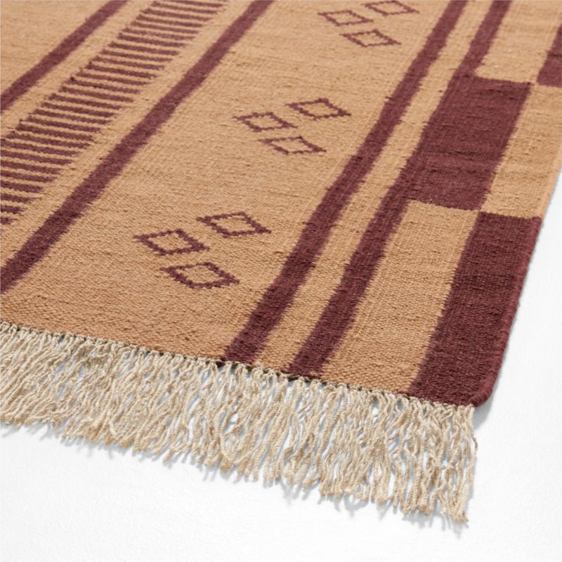 Hancock Park Wool Flatweave Kids Area Rug 8x10 by Jeremiah Brent - image 6 of 8