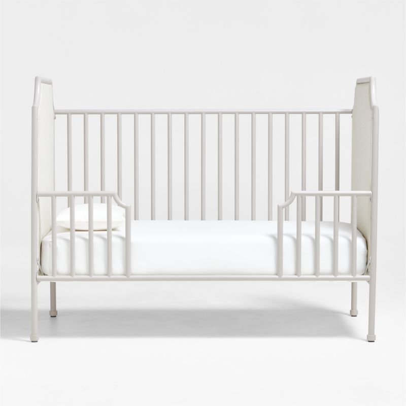 Heritage Metal Cozy Grey Toddler Bed Rail by Jeremiah Brent - image 1 of 2