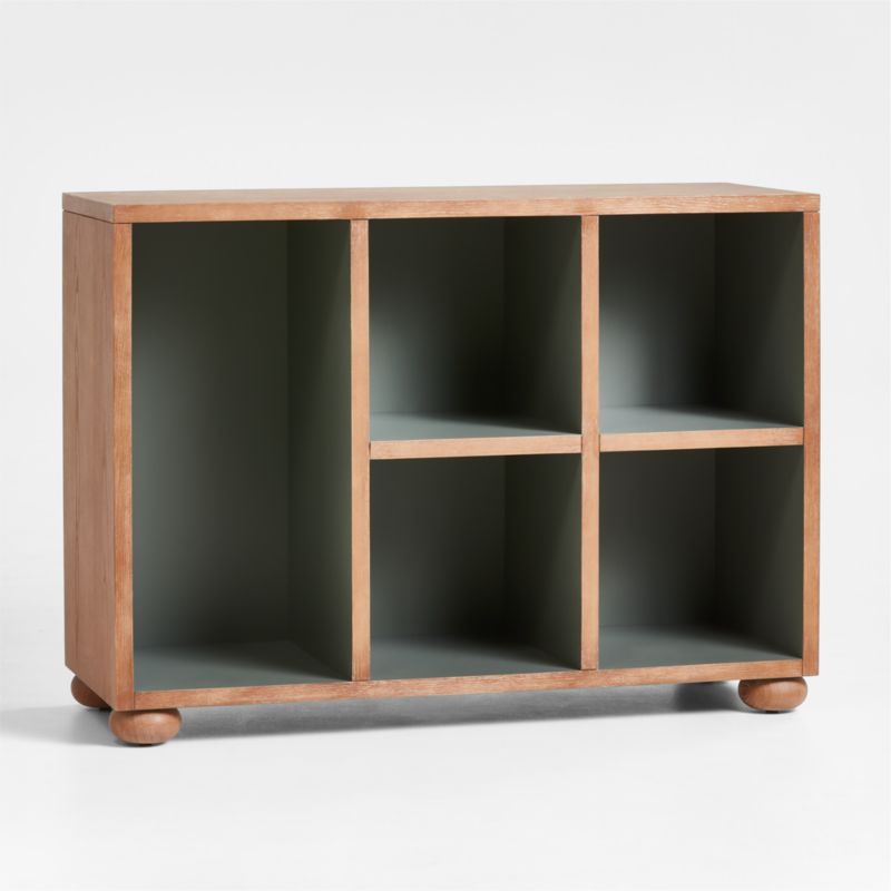 Keepsake Hazlenut Wood Kids Storage Bookcase by Jeremiah Brent - image 4 of 7