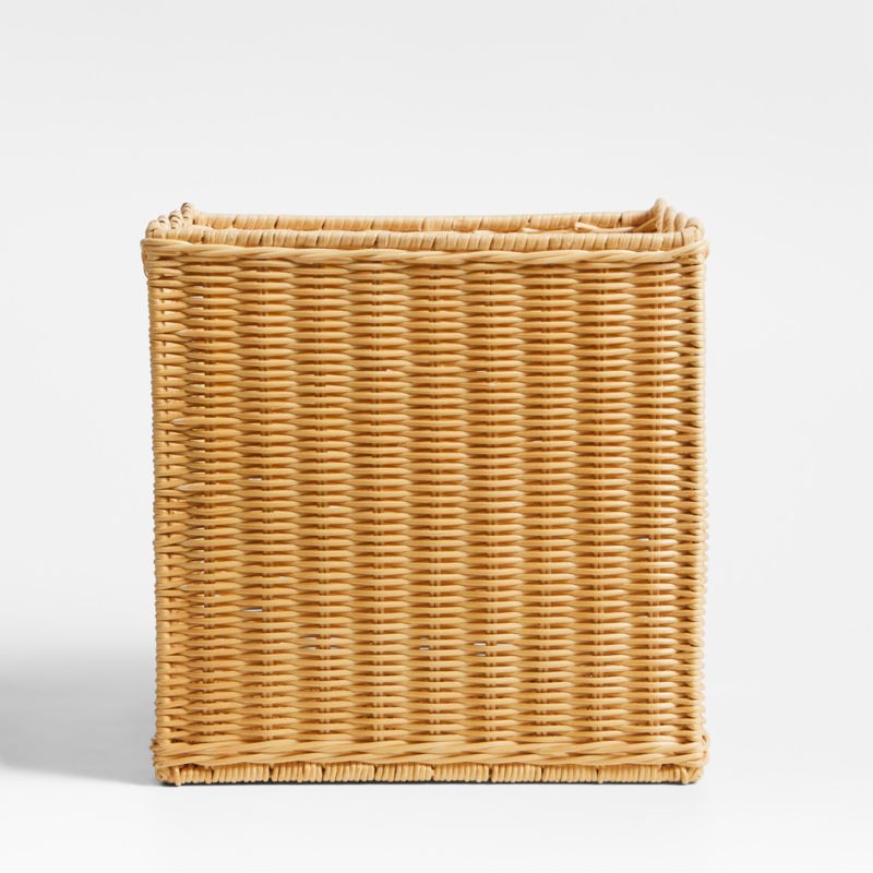 Keepsake Wavy Wicker Kids Storage Bin by Jeremiah Brent - image 6 of 8