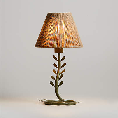 Laurel Green Vine Kids Table Lamp by Jeremiah Brent