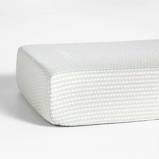 Montcalm Organic Cotton Baby Crib Fitted Sheet by Jeremiah Brent