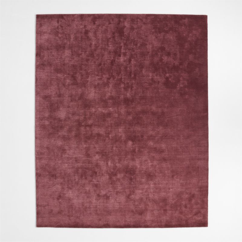 Narrative Chestnut Red Wool and Tencel Kids Area Rug 5x8 by Jeremiah Brent - image 0 of 5