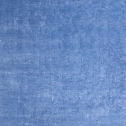 Narrative Marine Blue Wool and Tencel Kids 12"x18" Rug Swatch by Jeremiah Brent