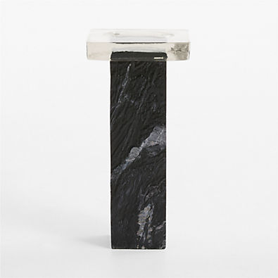 View Ohr Marble and Cast Glass 10" Drink Table by Jeremiah Brent details