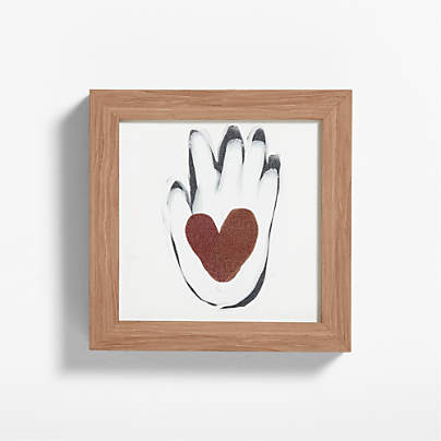 Protective Hand Framed Wall Art Print by Jeremiah Brent