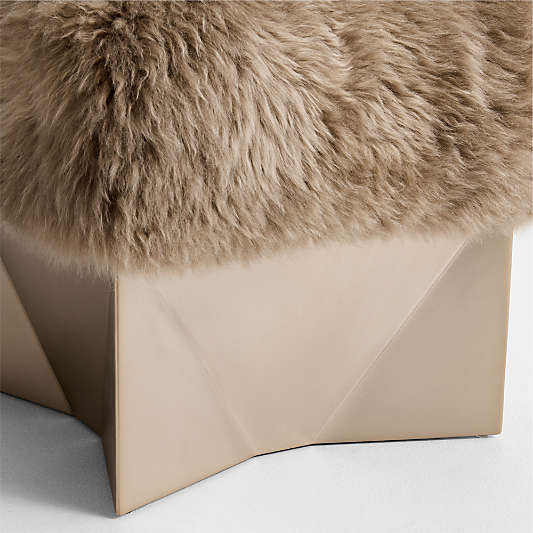 Rhea Pouf Ottoman by Jeremiah Brent