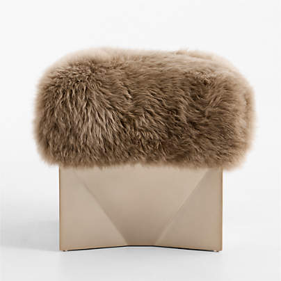 Rhea Pouf Ottoman by Jeremiah Brent