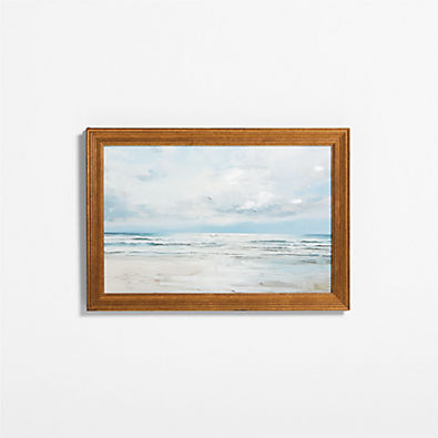 View Seascape by Jeremiah Brent Framed Wall Art Print details