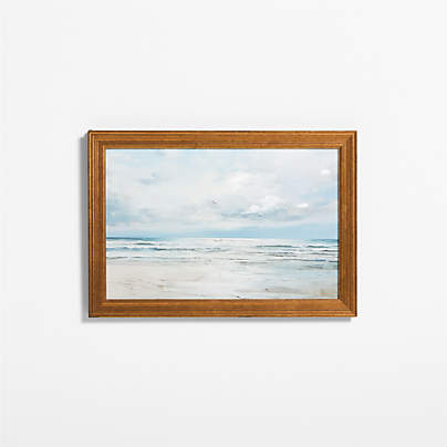 Seascape Framed Wall Art Print by Jeremiah Brent