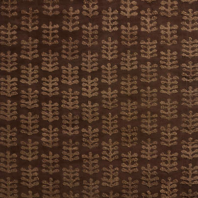 Selen Wool Deep Brown Handknotted Area Rug 6'x9' by Jeremiah Brent