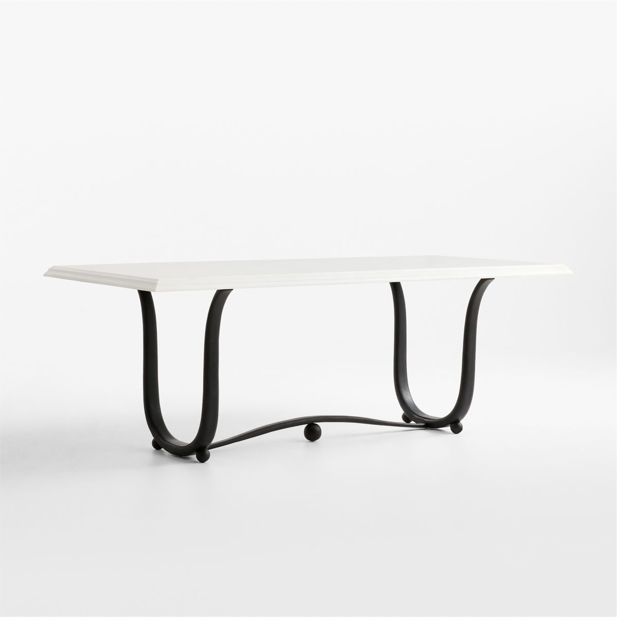 Solara 84" Marble Dining Table by Jeremiah Brent
