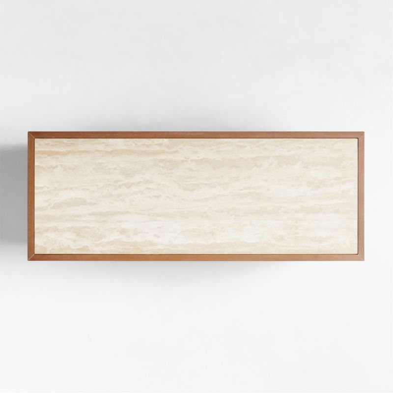 Storied Hazelnut Wood and Stone Wide 7-Drawer Kids Dresser by Jeremiah Brent - image 9 of 11