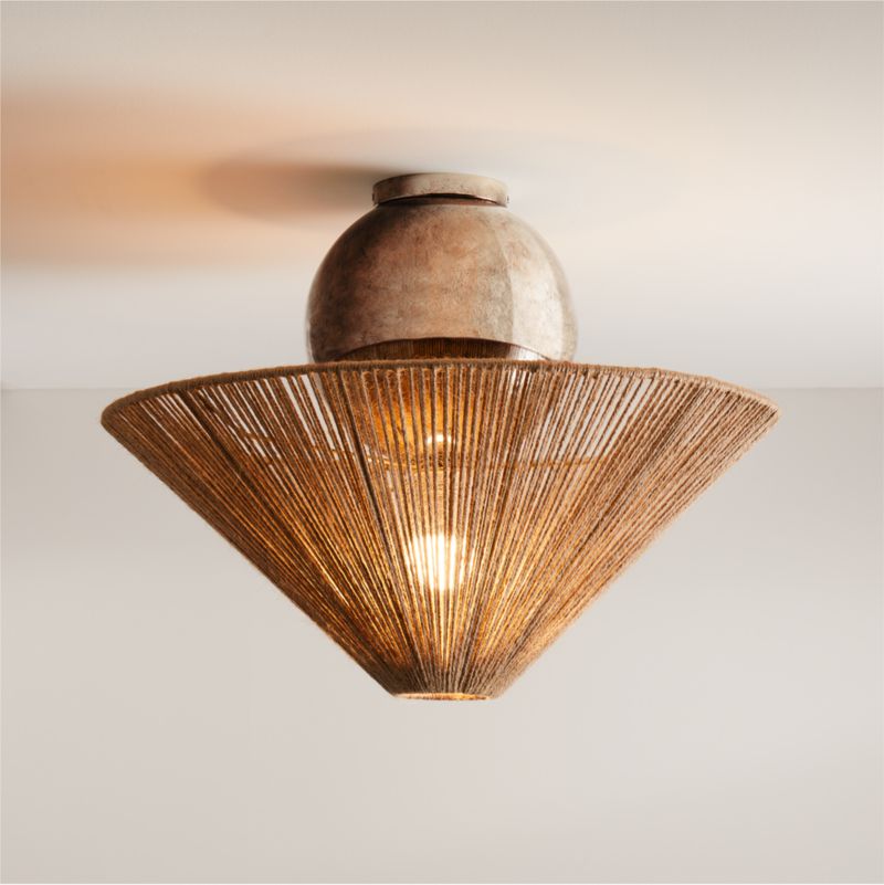 Token 24" Kids Flush Mount Ceiling Light by Jeremiah Brent - image 0 of 4