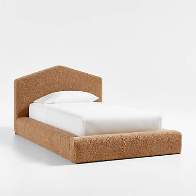 Tucker Brown Sherpa Kids Twin Bed by Jeremiah Brent