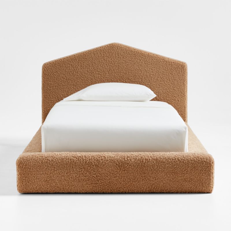 Tucker Brown Sherpa Kids Twin Bed by Jeremiah Brent - image 7 of 9