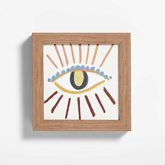 Watchful Eye Framed Wall Art Print by Jeremiah Brent