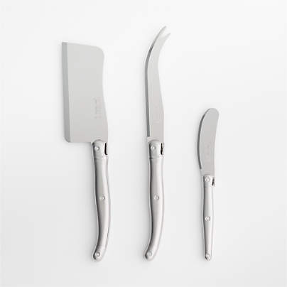 Jean Dubost Laguiole ® Cheese Knife 3-Piece Set